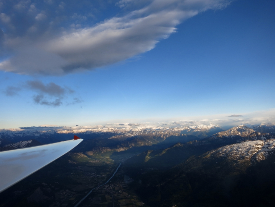 Blick ins Bündnerland